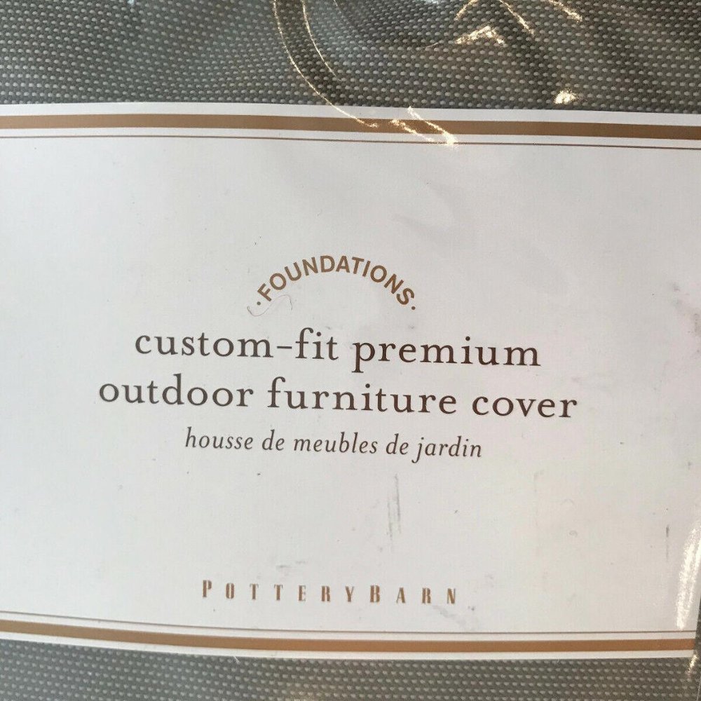 Pottery Barn Palmetto Single Chaise Custom Slip Cover NEW